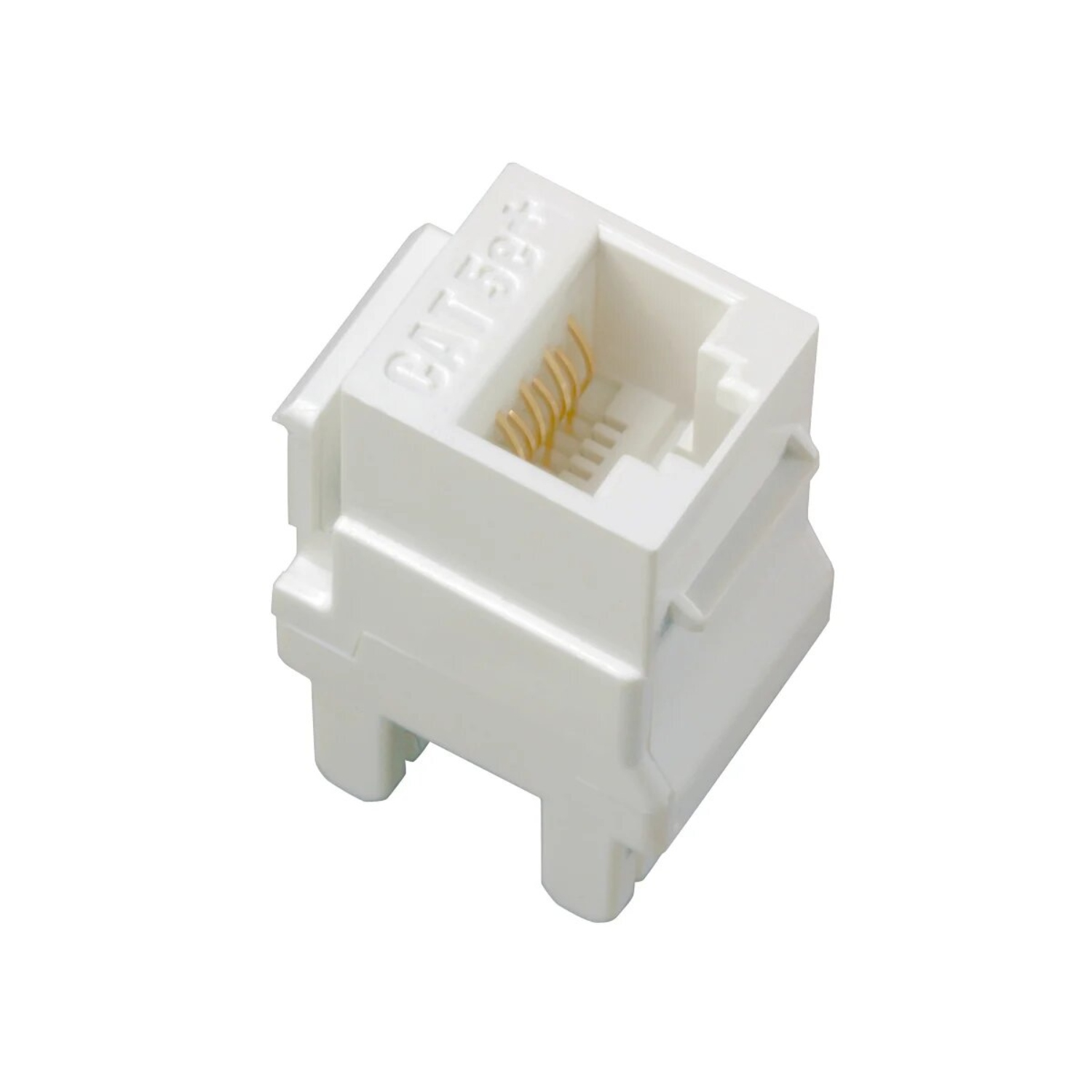 Conector Rj45 Cat5e Keystone Blanco