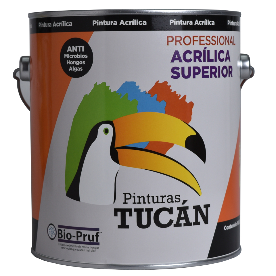 AunClip  Pintura Acrílica, Bacrilic 350 Amarillo Limón 250 ML