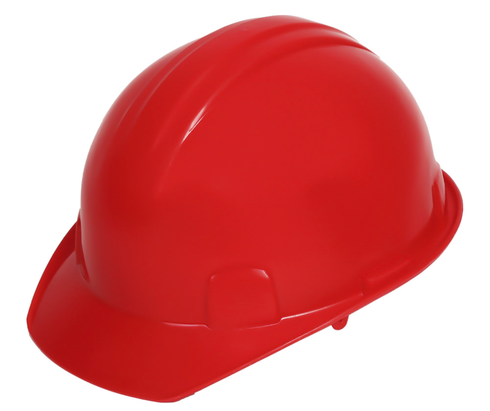 Casco Rojo Suspension Textil 4 Punto